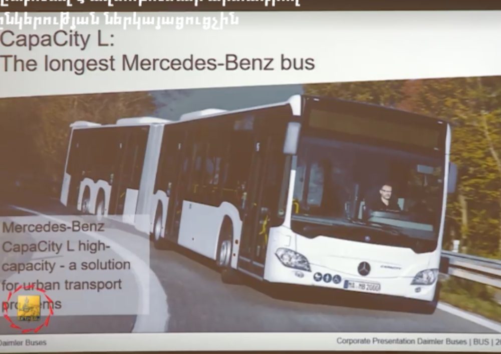 Քաղաքապետն ընդունել է ավտոբուսներ արտադրող Daimler Buses ընկերության ներկայացուցչին. Տեսանյութ